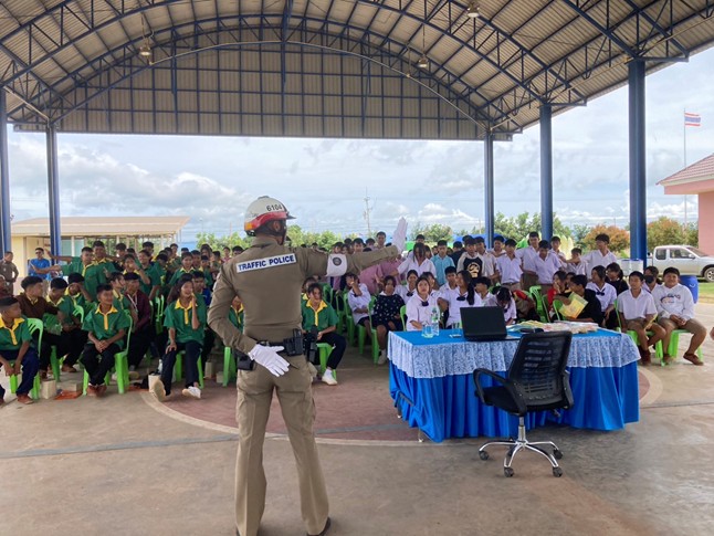 ผลการปฏิบัติงานจราจรเดือนกุมภาพันธ์ พ.ศ.2568